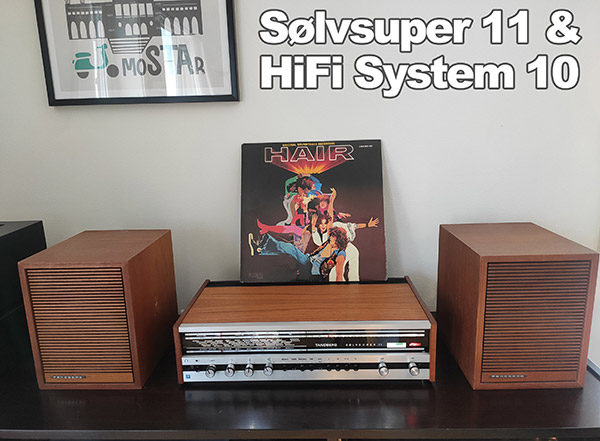Tandberg Solvsuper 11 and HiFi system 10