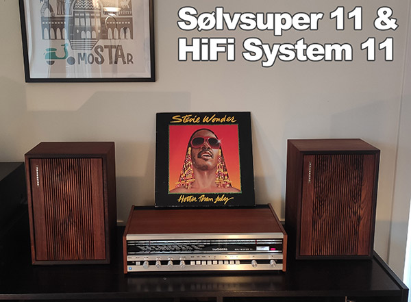 Tandberg Solvsuper 11 and HiFi system 11